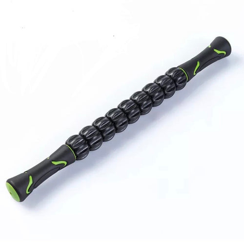 The Muscle Massage Stick is a convenient way to roll out your calves, thighs, glutes, quads, shoulders, or any other tight spot on your body.